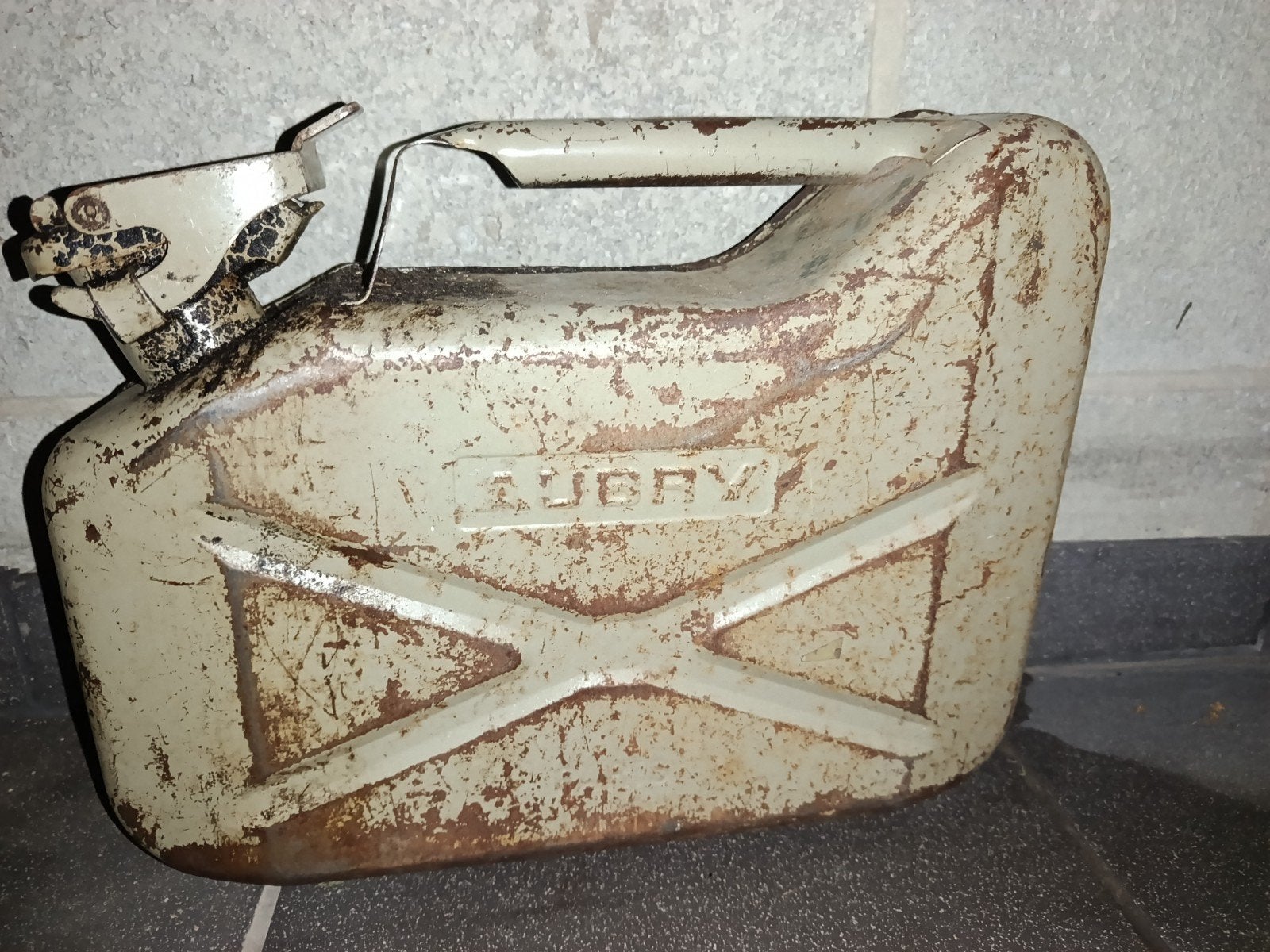 Jerrican Aubry moto ancien, Enlèvement ou Envoi