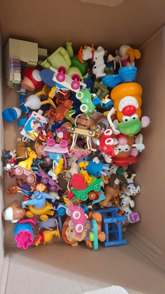 Disney figuren, Ophalen