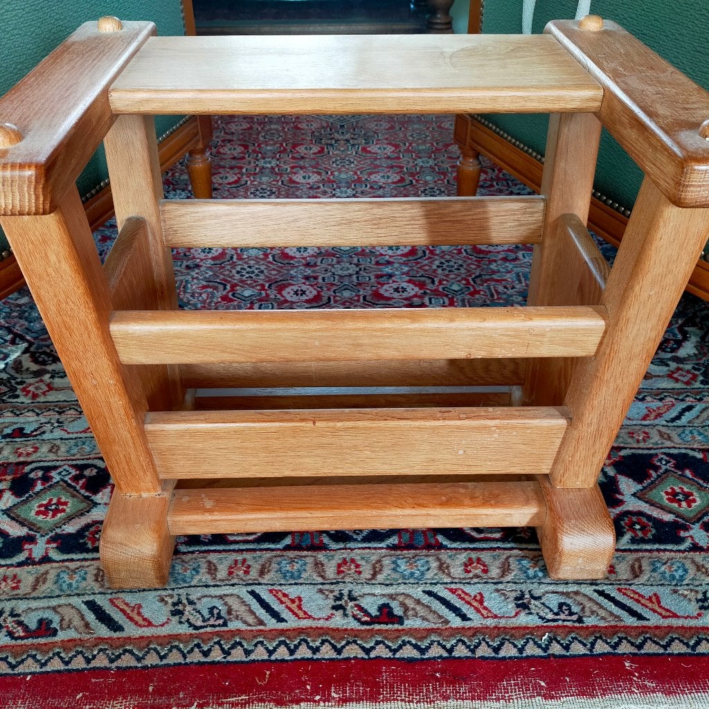 Krantenrek, Maison & Meubles, Corbeille à journaux, Enlèvement, Utilisé, Bois