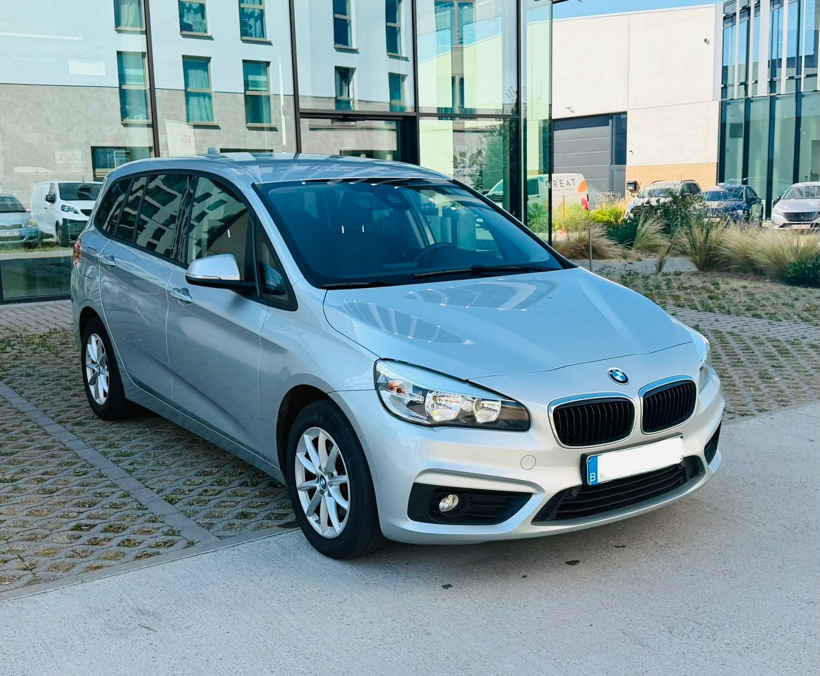 BMW 216d Gran Tourer 116pk Euro6b, Auto's, BMW, Dealer onderhouden, Euro 6, Bedrijf, Diesel
