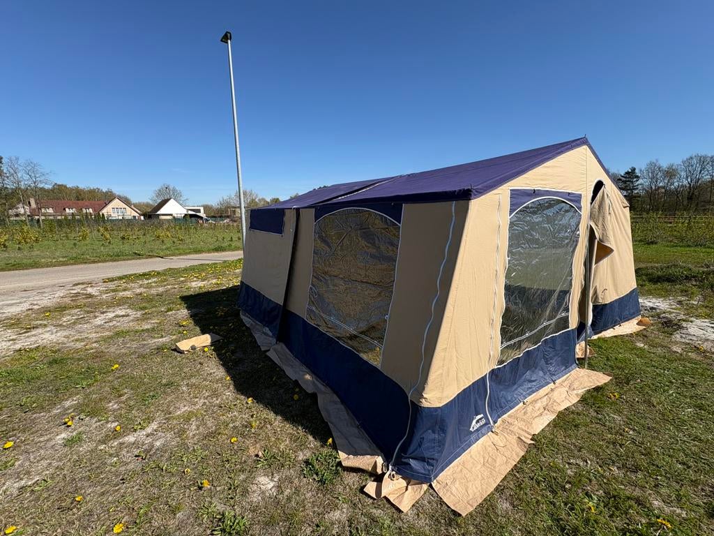Vouwwagen in zeer mooie staat, Caravans en Kamperen, Vouwwagens, Ophalen, Cabanon
