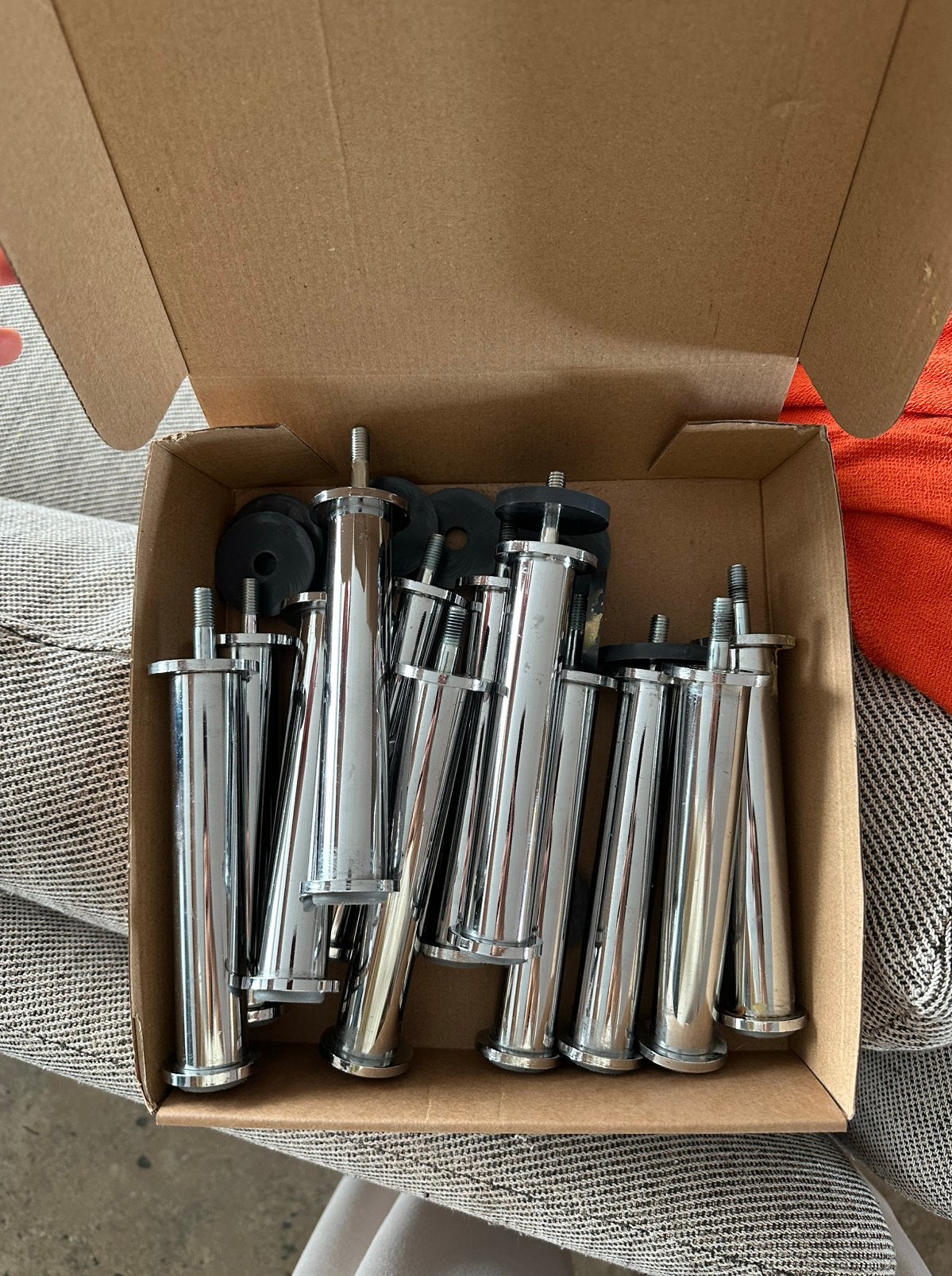 12 ikea pootjes, Ophalen, Gebruikt