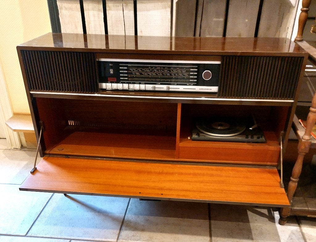 Meuble radio Grundig, Antiek en Kunst, Ophalen