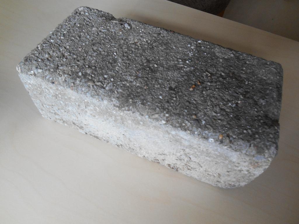 grijze betonklinkers, Tuin en Terras, Ophalen, Gebruikt, Klinkers, 10 m² of meer