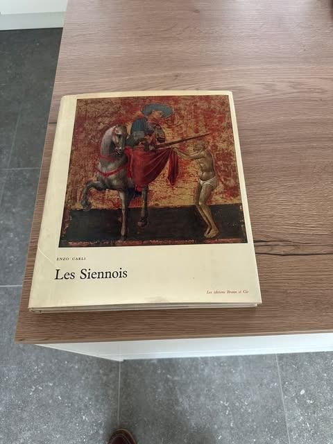 Lesprimitifs Siennois Enzo Carli 1997 editions Braun Paris, Ophalen of Verzenden, Zo goed als nieuw, Enzo Carli, Schilder- en Tekenkunst