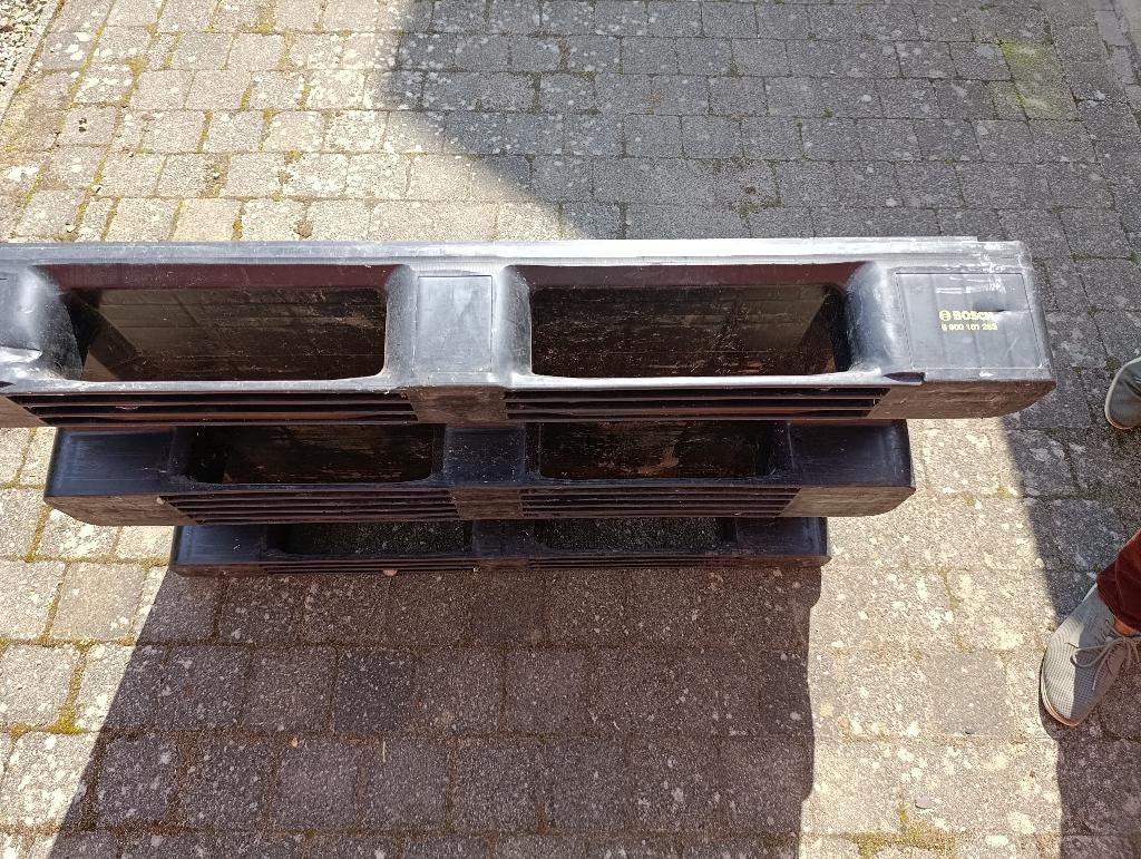 plastic pallet kunststof, Ophalen