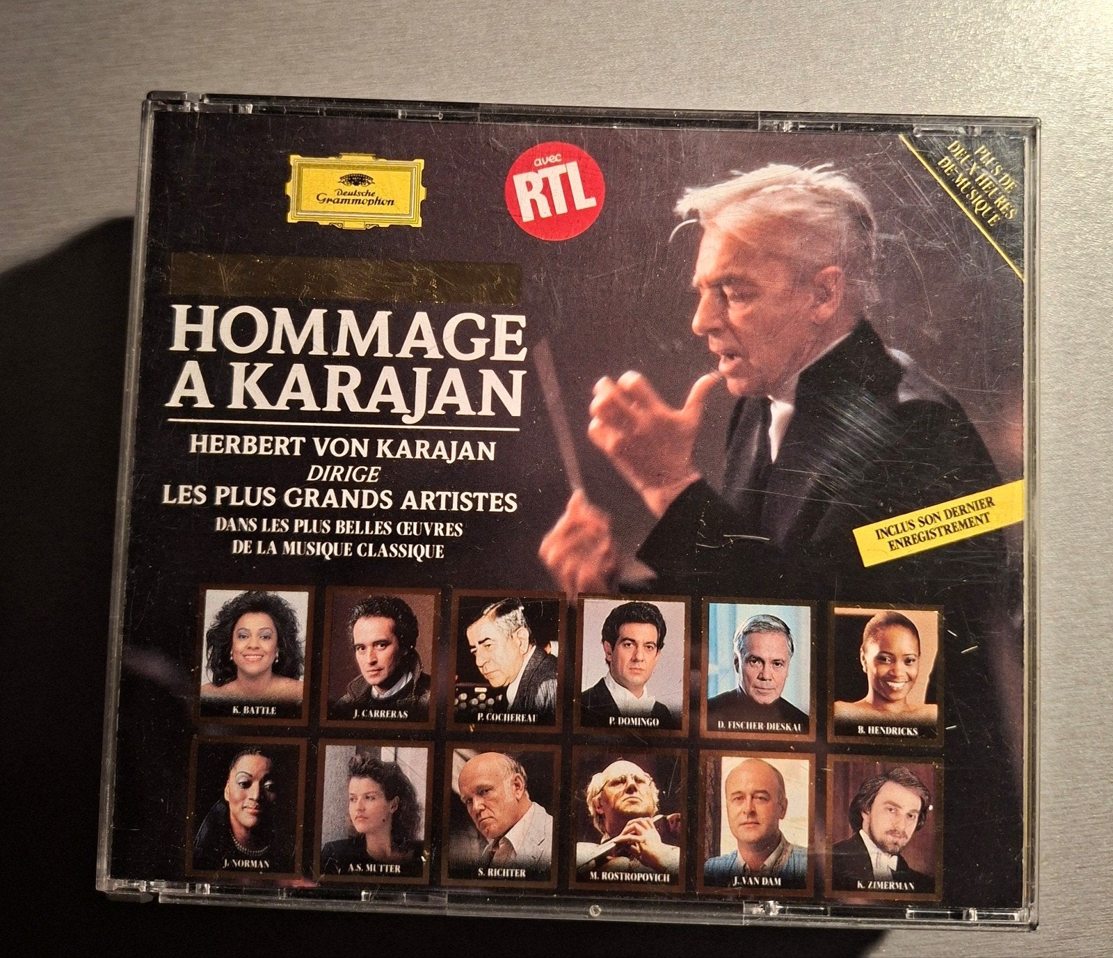 2cd box. Hommage a Karajan (DG/RTL)., Cd's en Dvd's, Ophalen of Verzenden
