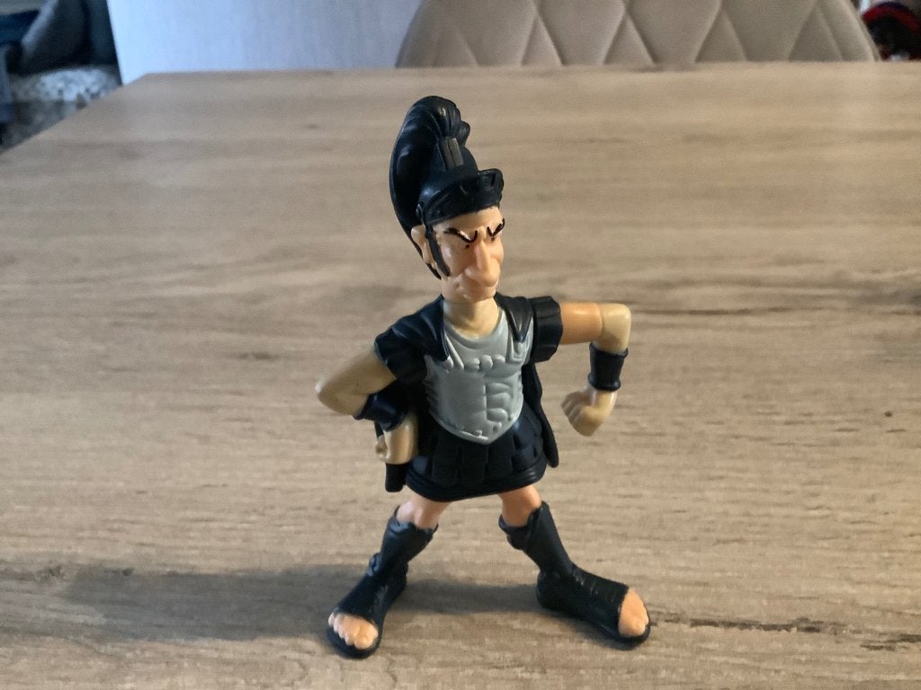 Personnage en plastique Astrix et Obélix Brutus (10 cm), Collections, Personnages de BD, Comme neuf, Statue ou Figurine, Astérix et Obélix
