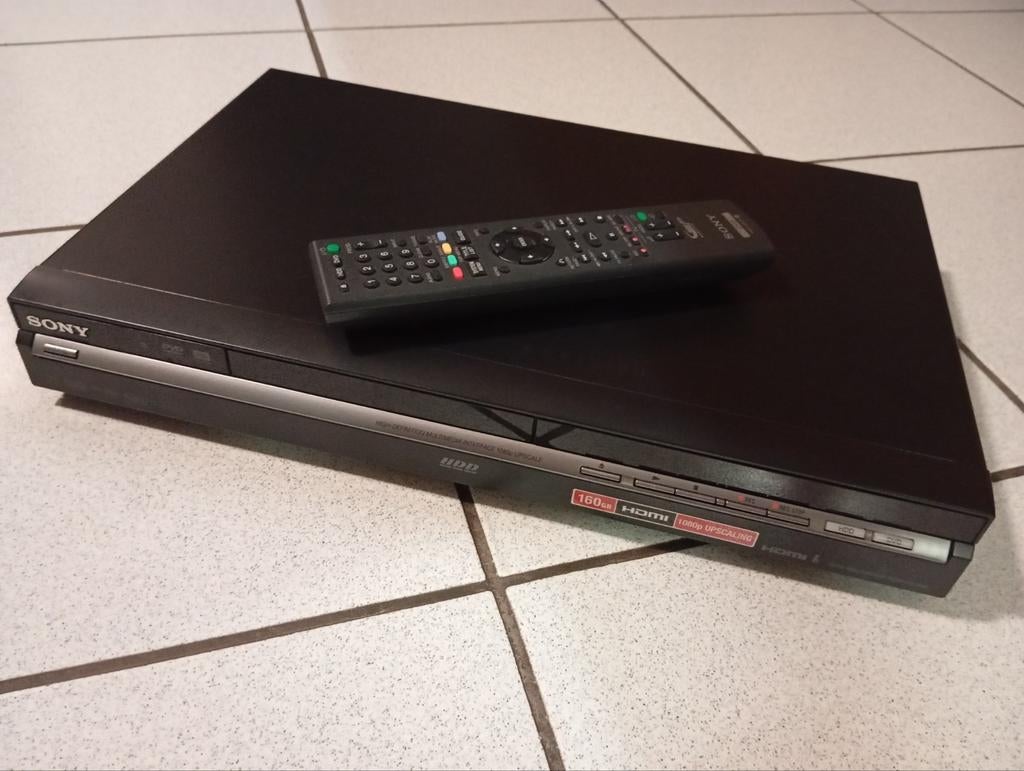 Sony RDR-HX750 DVD-Recorder & HDD (160GB) – HDMI., Audio, Tv en Foto, Decoders en Harddiskrecorders, Ophalen of Verzenden