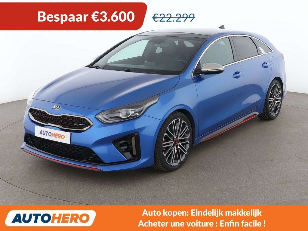 Kia ProCeed / pro_cee'd 1.6 TGDI GT (automatique), Achat, Euro 6, Noir, Automatique