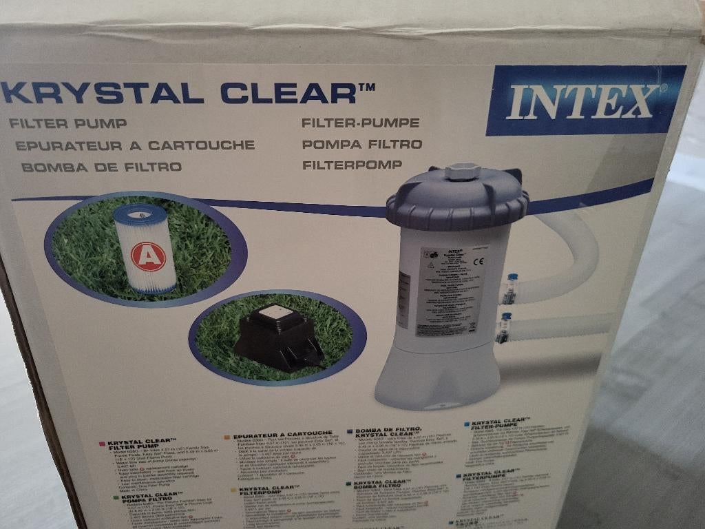Filter pomp voor intex zwembad., Tuin en Terras, Ophalen, Gebruikt, Filter