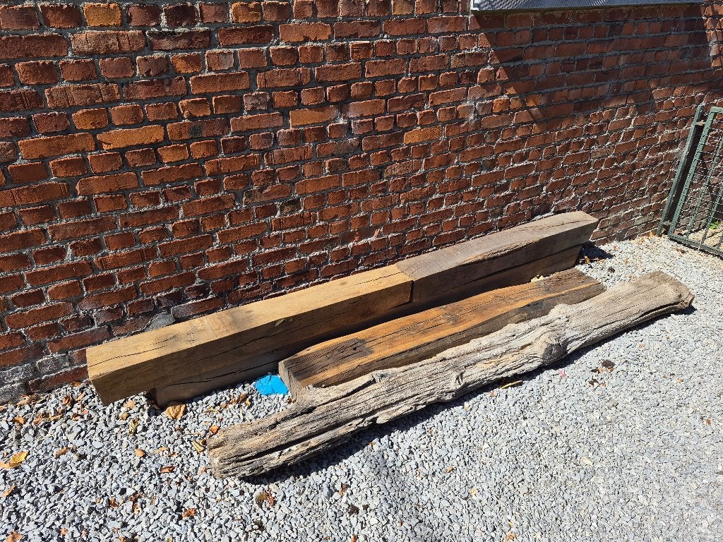 Poutrelle en chene, Bricolage & Construction, Moins de 200 cm, Chêne, Enlèvement, Utilisé