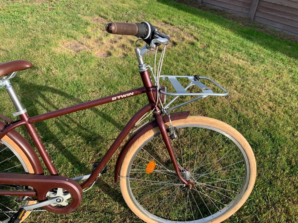 Herenfiets Btwin Elops 520, Fietsen en Brommers, Ophalen, Gebruikt, Versnellingen