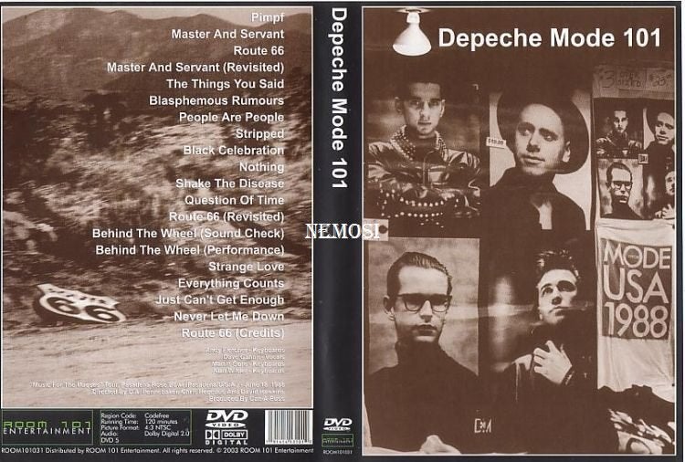 DVD - DEPECHE MODE - 101, Envoi, Neuf, dans son emballage, Concert