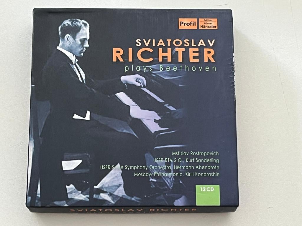 Sviatoslav Richter Plays Beethoven (12-CD), Enlèvement ou Envoi, Utilisé
