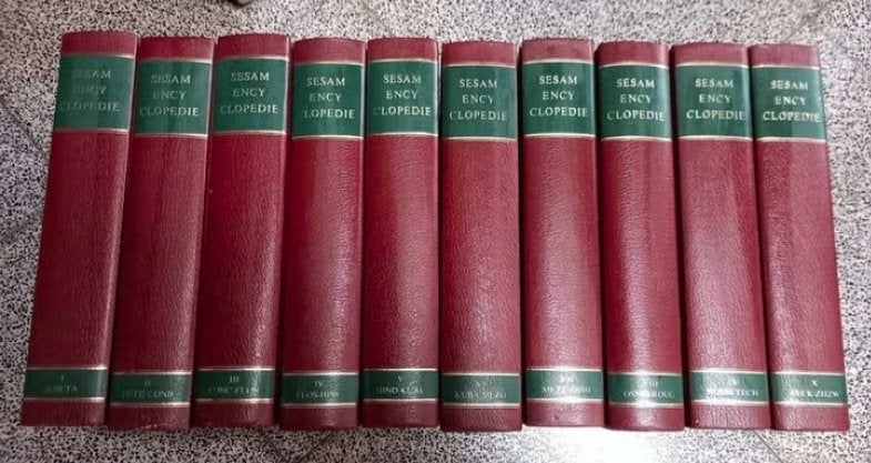 Sesam encyclopedie in 10 delen (1977), Livres, Encyclopédies, Enlèvement
