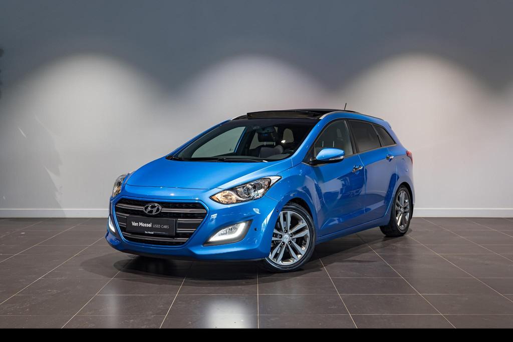 Hyundai i30 Wagon 1.6 GDi Automaat | Pano | Camera | Trekhaa, Auto's, 135 pk, Stof, Euro 6, 4 cilinders