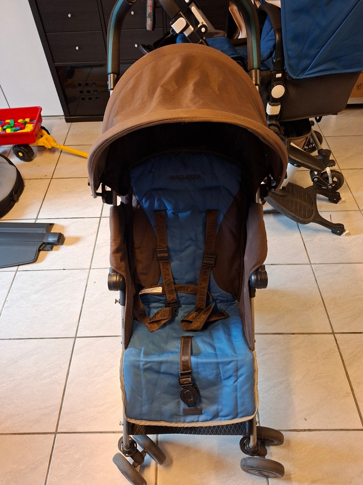 Plooibuggy van Maclaren met gratis voetenzak, Kinderen en Baby's, Buggy's, Ophalen, Gebruikt, Maclaren, Voetenzak