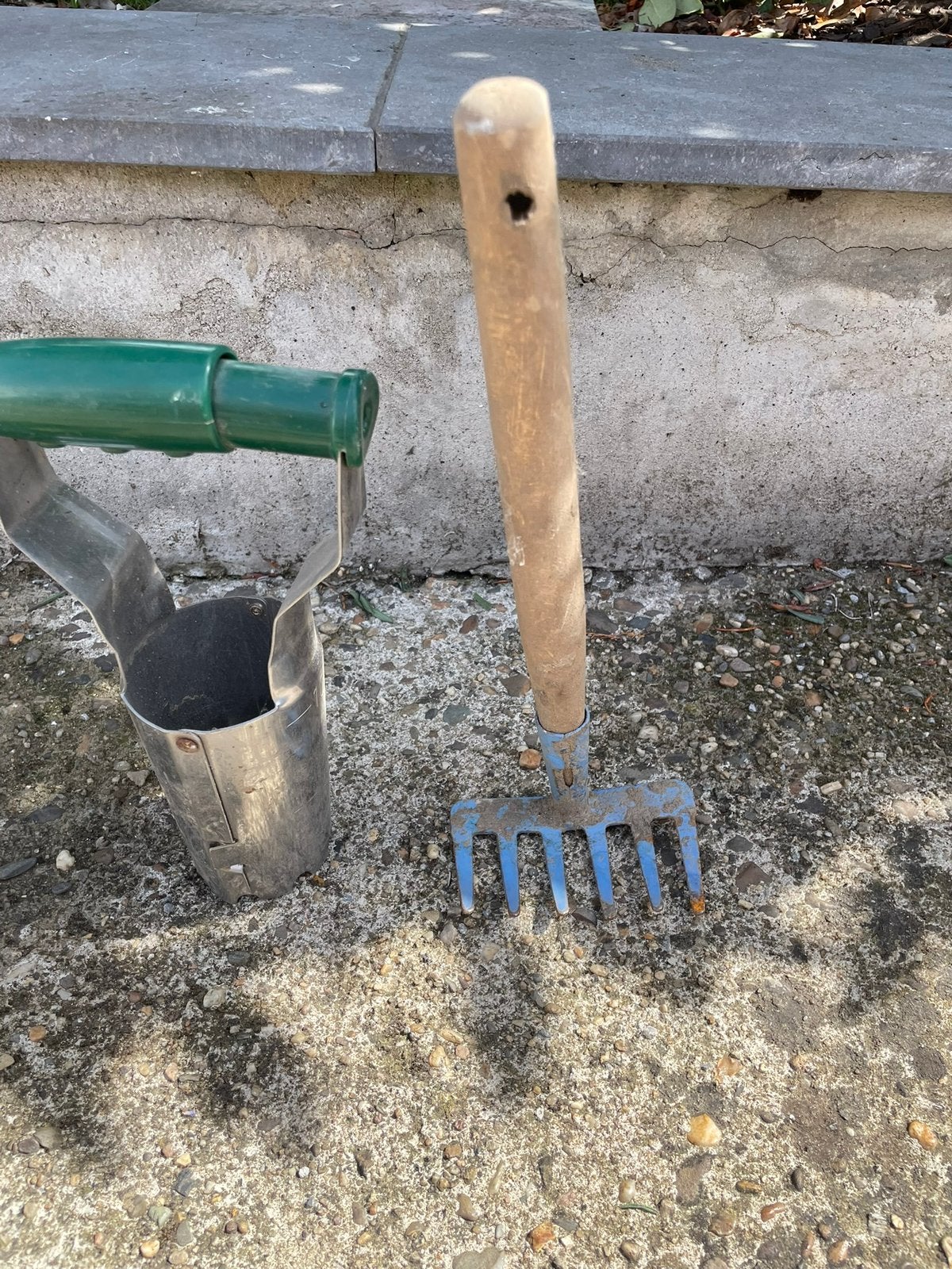Tuingereedschap, Jardin & Terrasse, Outils à main, Enlèvement, Utilisé, Râteau