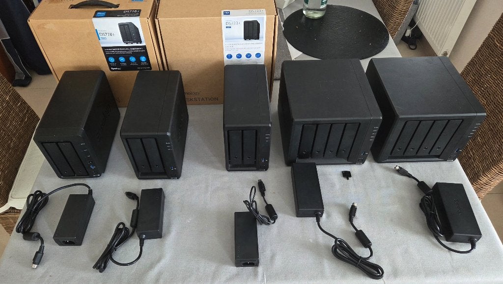 Synology NAS DS-718+ DS-720+ DS-723+ DS-918+ DS-920+ DS-923+, Computers en Software, NAS, Gebruikt, Ophalen of Verzenden