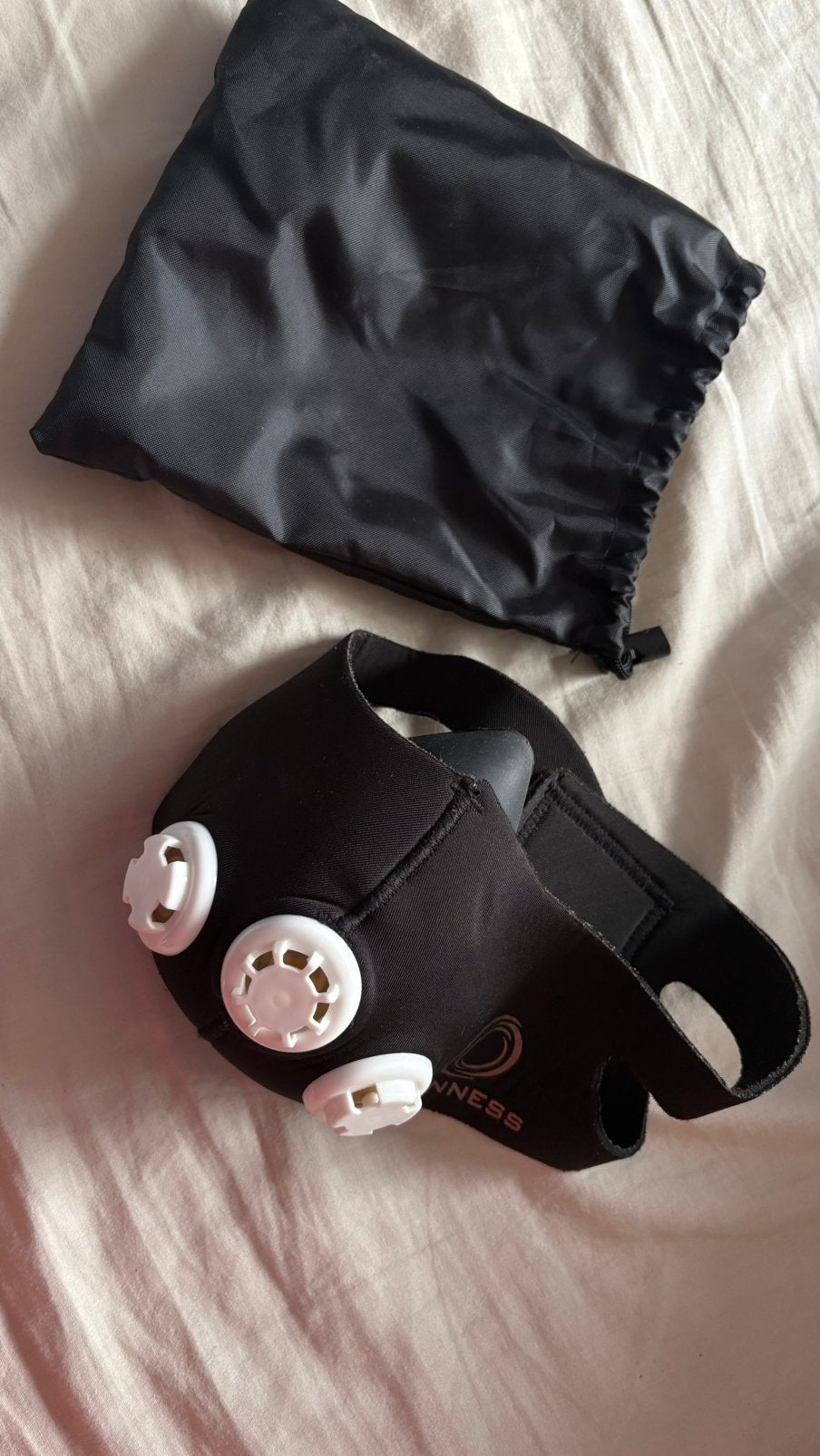 Masque d'entraînement Spinness Altitude taille M avec valves, Autres marques, Course à pied, Enlèvement ou Envoi, Comme neuf