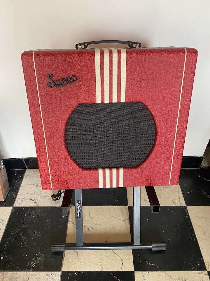 Supro - Limited-Edition Delta King 12 12" 15-watt, Enlèvement, Comme neuf, Guitare, Moins de 50 watts