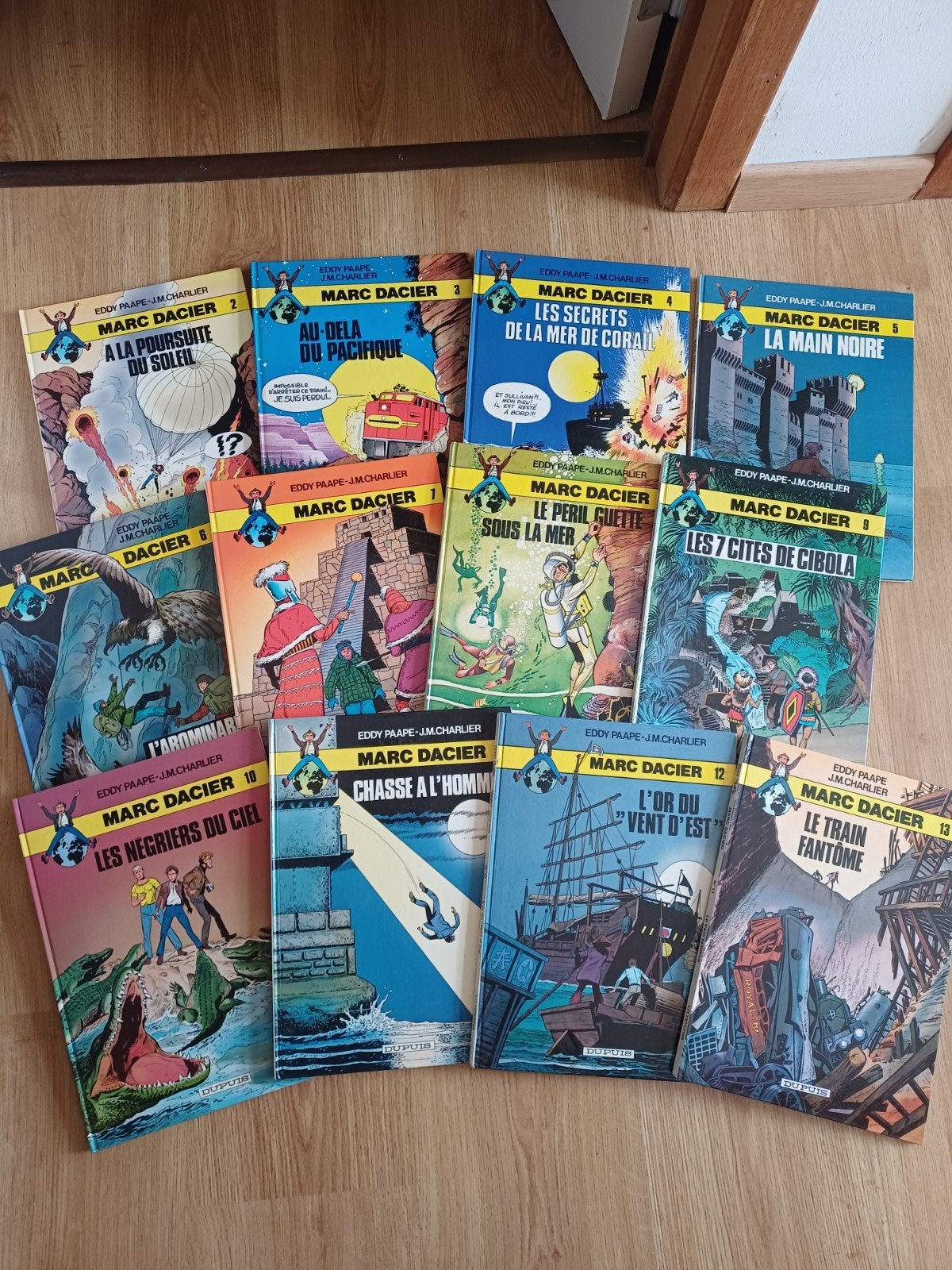 bd Marc Dacier 2 à 13, Livres, Plusieurs BD, Enlèvement ou Envoi, Comme neuf