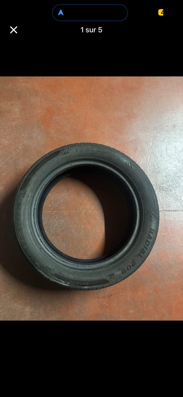 4 Pneus été 165/60 R15, Autos : Pièces & Accessoires, Pneus & Jantes, Enlèvement ou Envoi, Pneus été, Pneu(s)