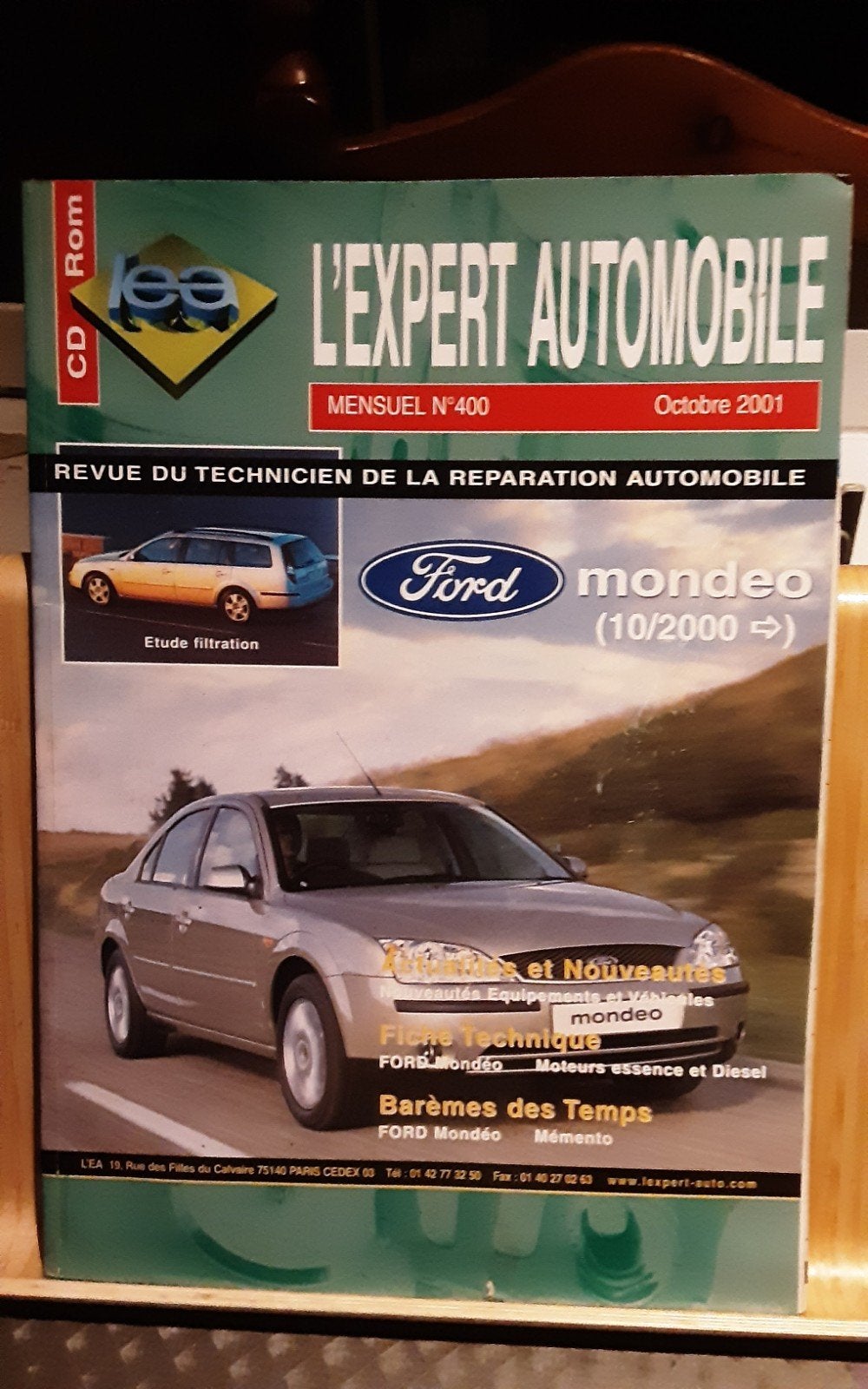 Ford mondeo l expert automobille, Enlèvement ou Envoi, Ford