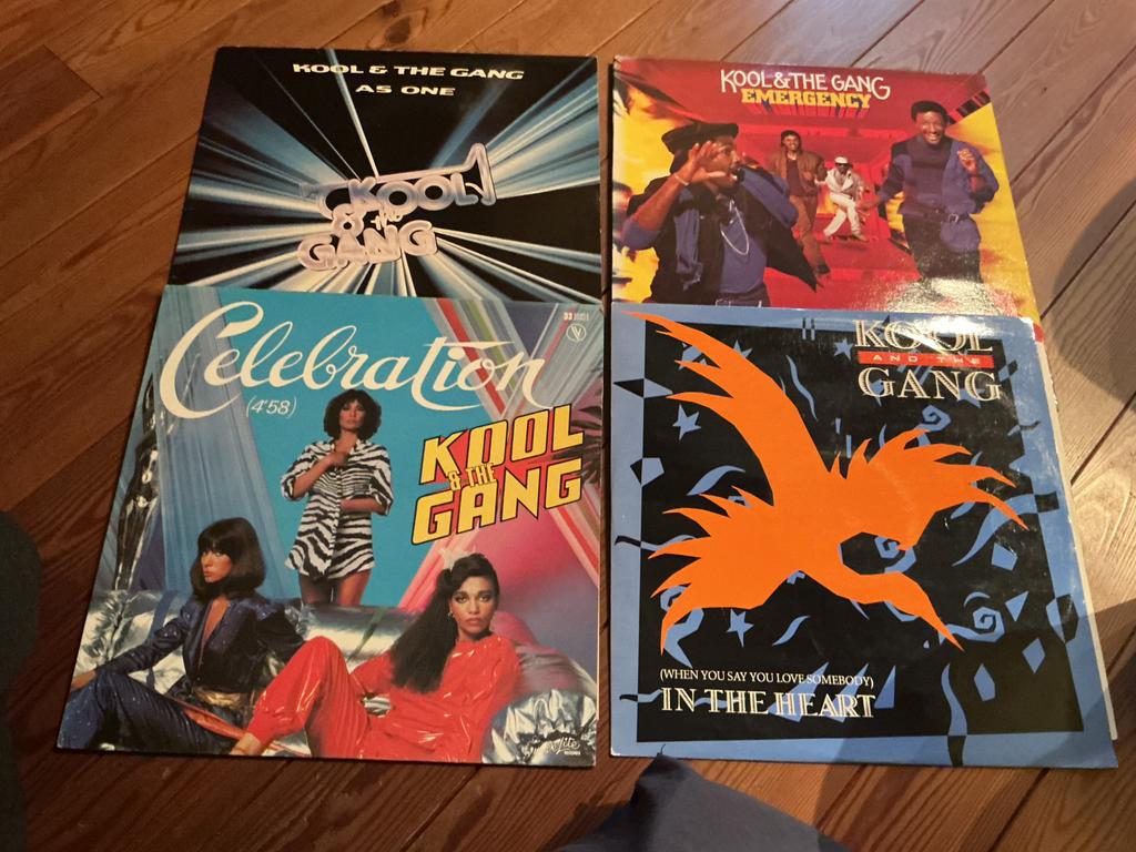 LP x 2 + 12” x 2 - Kool & the gang, Ophalen of Verzenden, Zo goed als nieuw