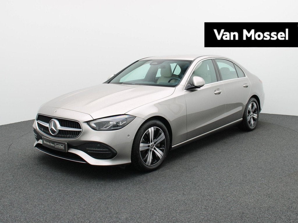 Mercedes-Benz C 200 d Luxury Line sedan + LEDER + CARPLAY +, Auto's, Mercedes-Benz, 4 deurs, 4 cilinders, Bedrijf, https://public.car-pass.be/vhr/d8189837-2e60-4c6c-b196-08dcbec6bd69