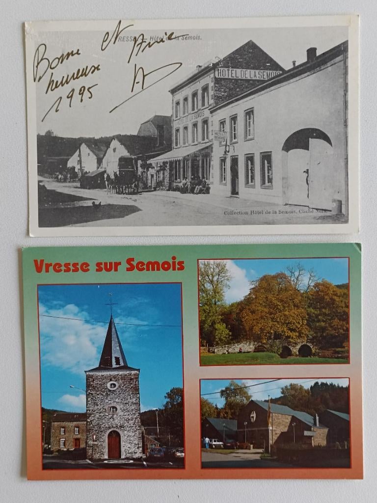 POSTKAARTEN VRESSE SUR SEMOIS, Envoi, Namur