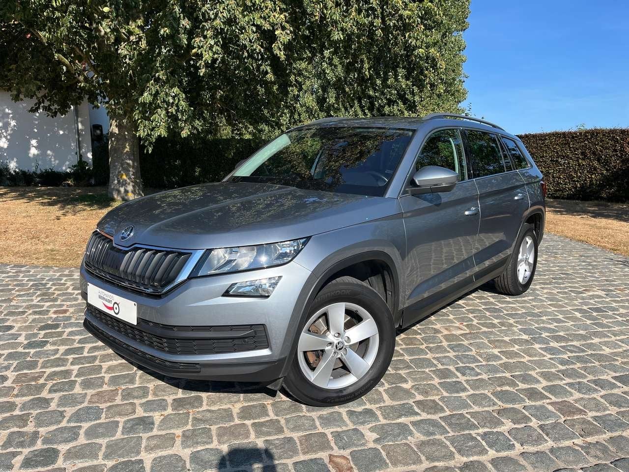 Skoda Kodiaq 1.5 TSI ACT DSG 7pl.!/1eignr/Carplay/Leder/Nav, Autos, 0 kg, Argent ou Gris, Achat, Entreprise