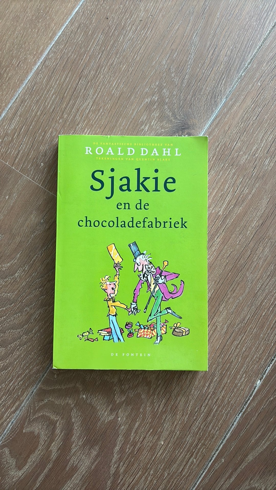 Roald Dahl - Sjakie en de chocoladefabriek, Enlèvement ou Envoi, Roald Dahl