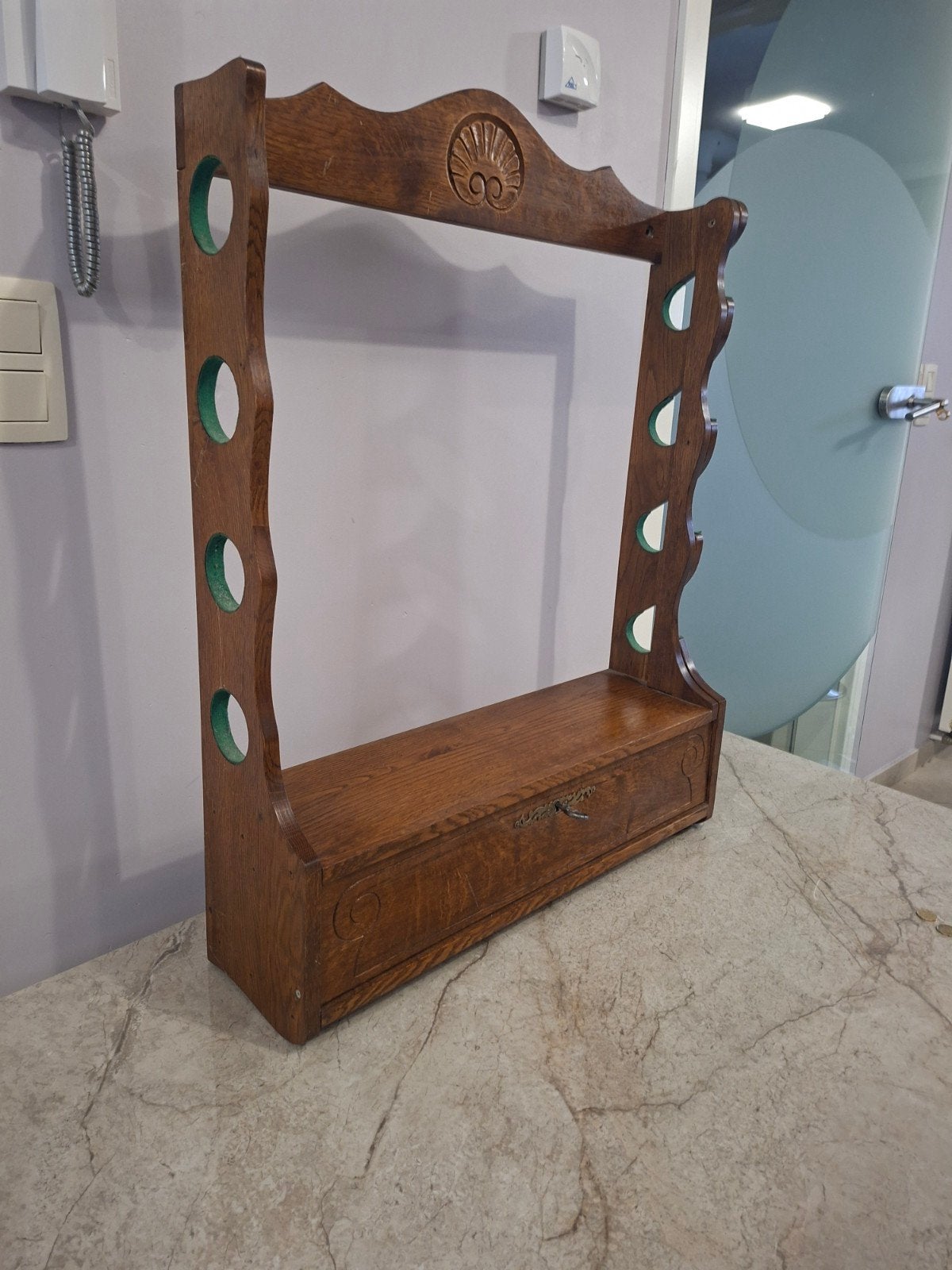 meuble pour porte-fusil, Enlèvement
