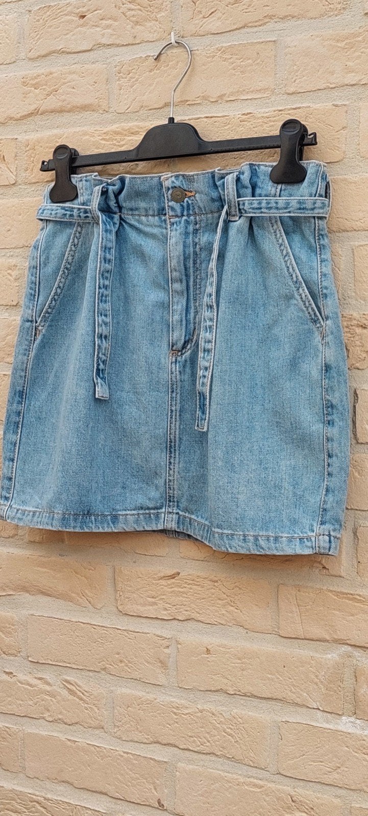 jeansrok maat w 28 hollister, Kleding | Dames, Rokken, Hollister, Ophalen of Verzenden, Zo goed als nieuw, Blauw