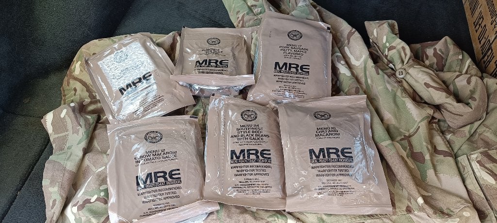 US MRE rantsoenen (per stuk), Verzamelen, Ophalen of Verzenden
