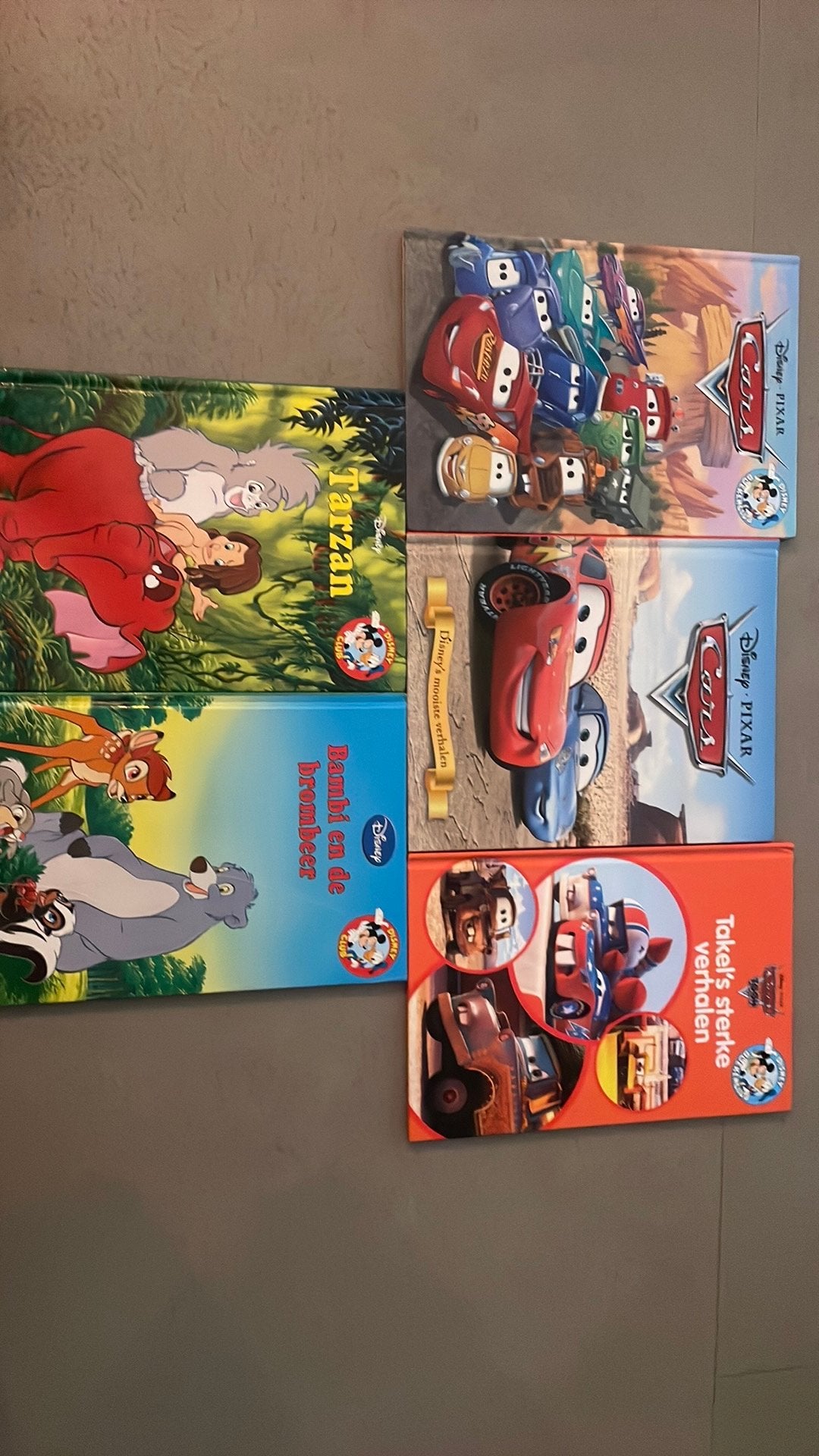 Disney boeken 5 stuks, Enlèvement, Comme neuf
