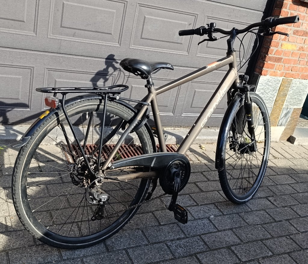 Herenfiets Granville Oakland Disc bruin, maat 48, Vélos & Vélomoteurs, Autres marques, Vitesses, Enlèvement, Utilisé