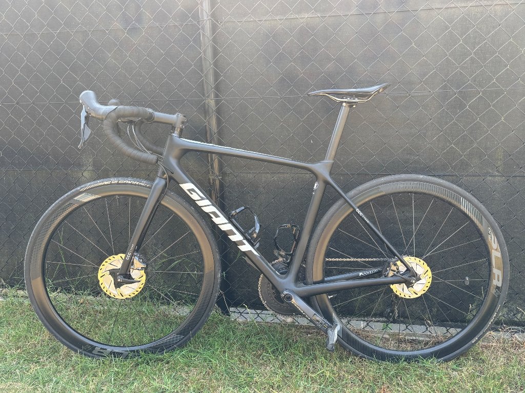 Giant TCR pro team ccc + vermogensmeter, Fietsen en Brommers, Fietsen | Racefietsen, Ophalen, Gebruikt, Carbon, 10 tot 15 versnellingen