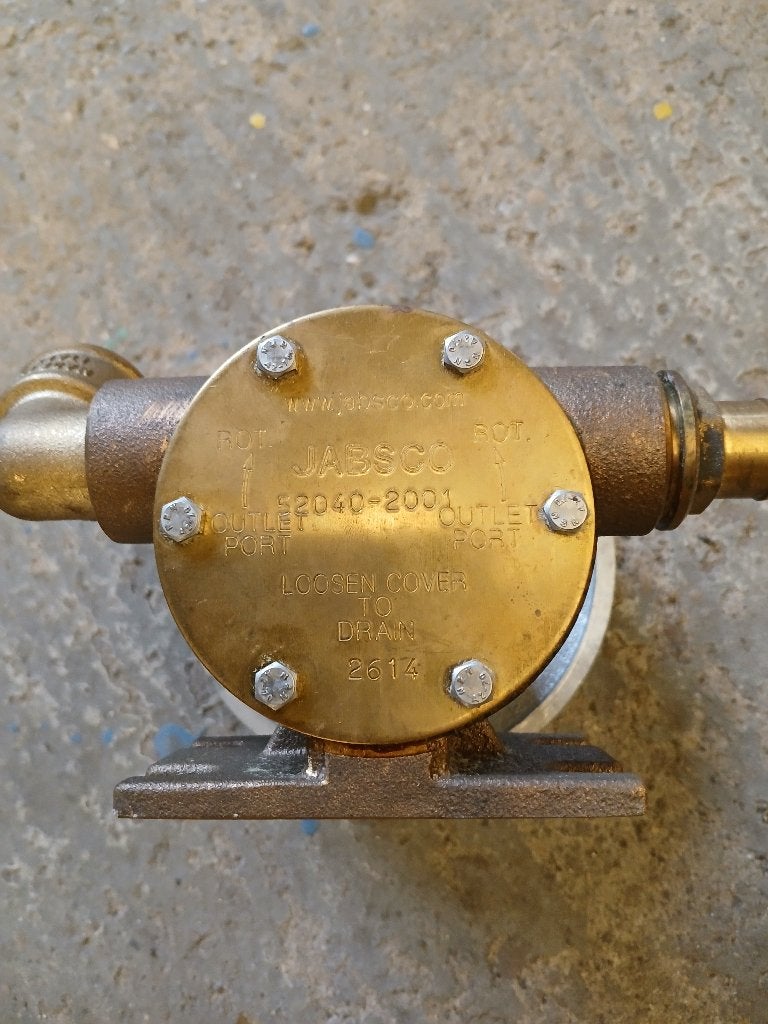 Pompe à eau Jabsco, Enlèvement, Comme neuf, Moteur et Technique, Voilier ou Bateau à moteur