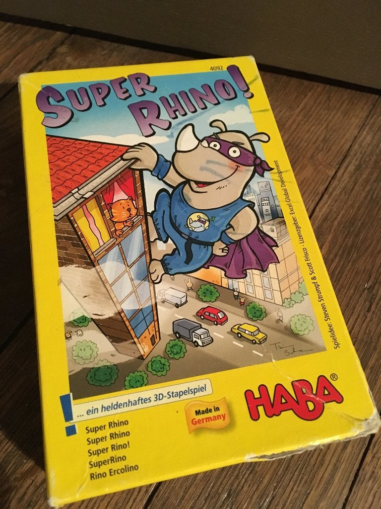 Jeu de société Haba Super Rhino, Enlèvement, Utilisé, Haba