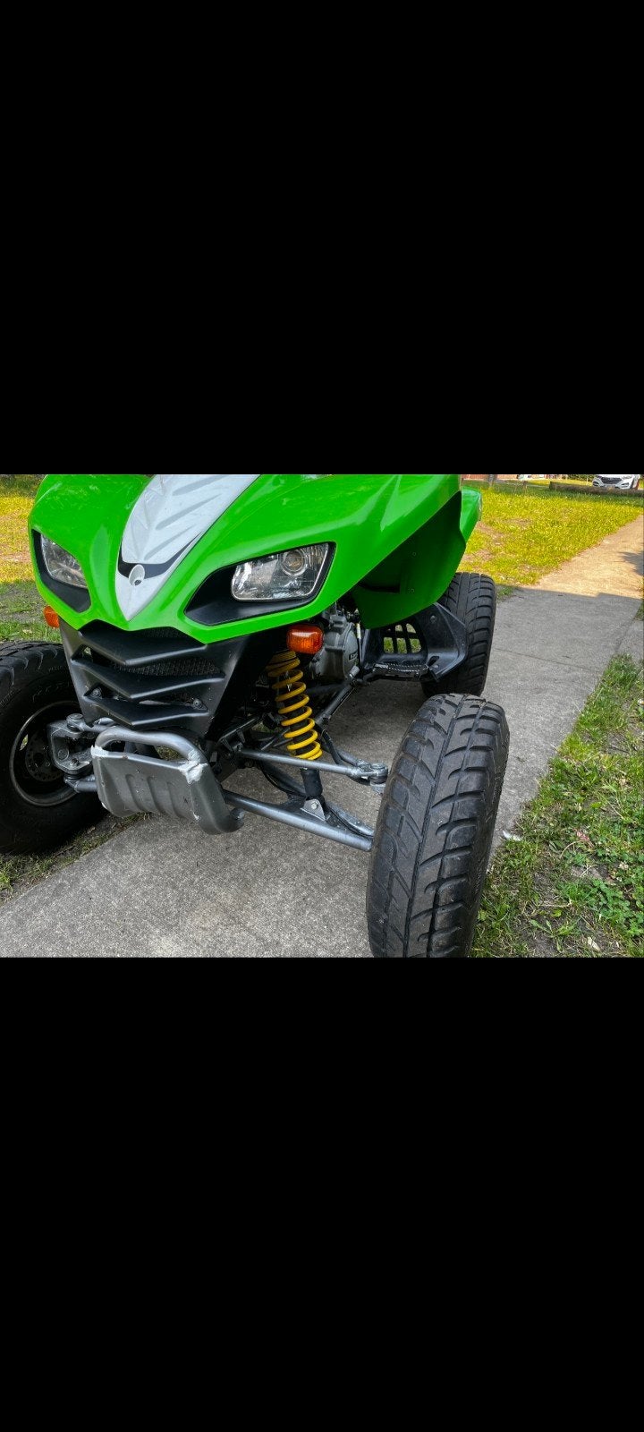 kawasaki kfx 700, Motoren, 2 cilinders, 700 cc