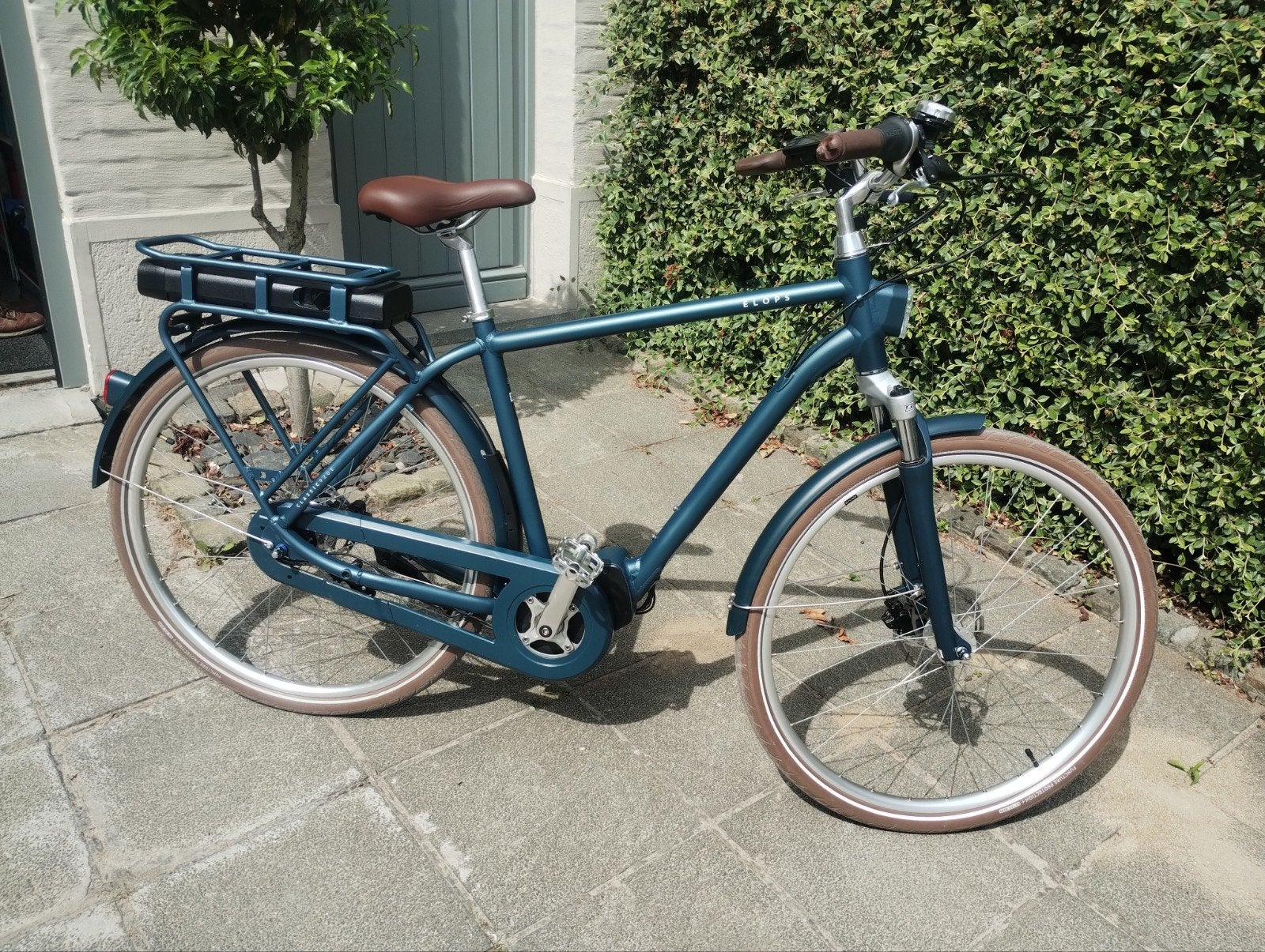 E-bike Herenfiets Btwin Elops 920E, Fietsen en Brommers, Ophalen