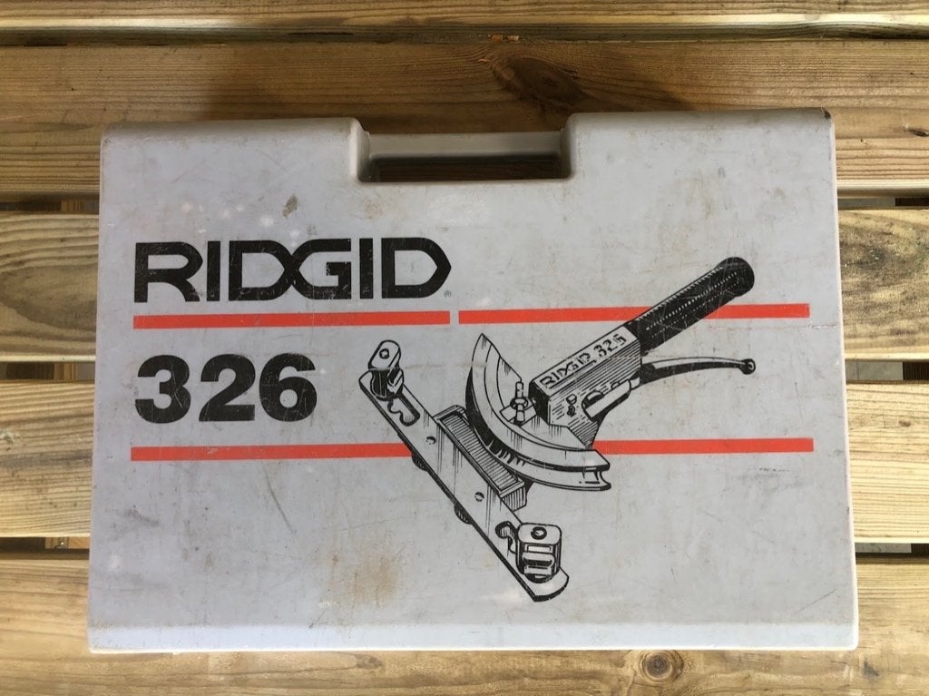 Ridgid plooitang 326, Doe-het-zelf en Bouw, Gereedschap | Handgereedschap, Ophalen, Zo goed als nieuw, Overige typen, Ridgid
