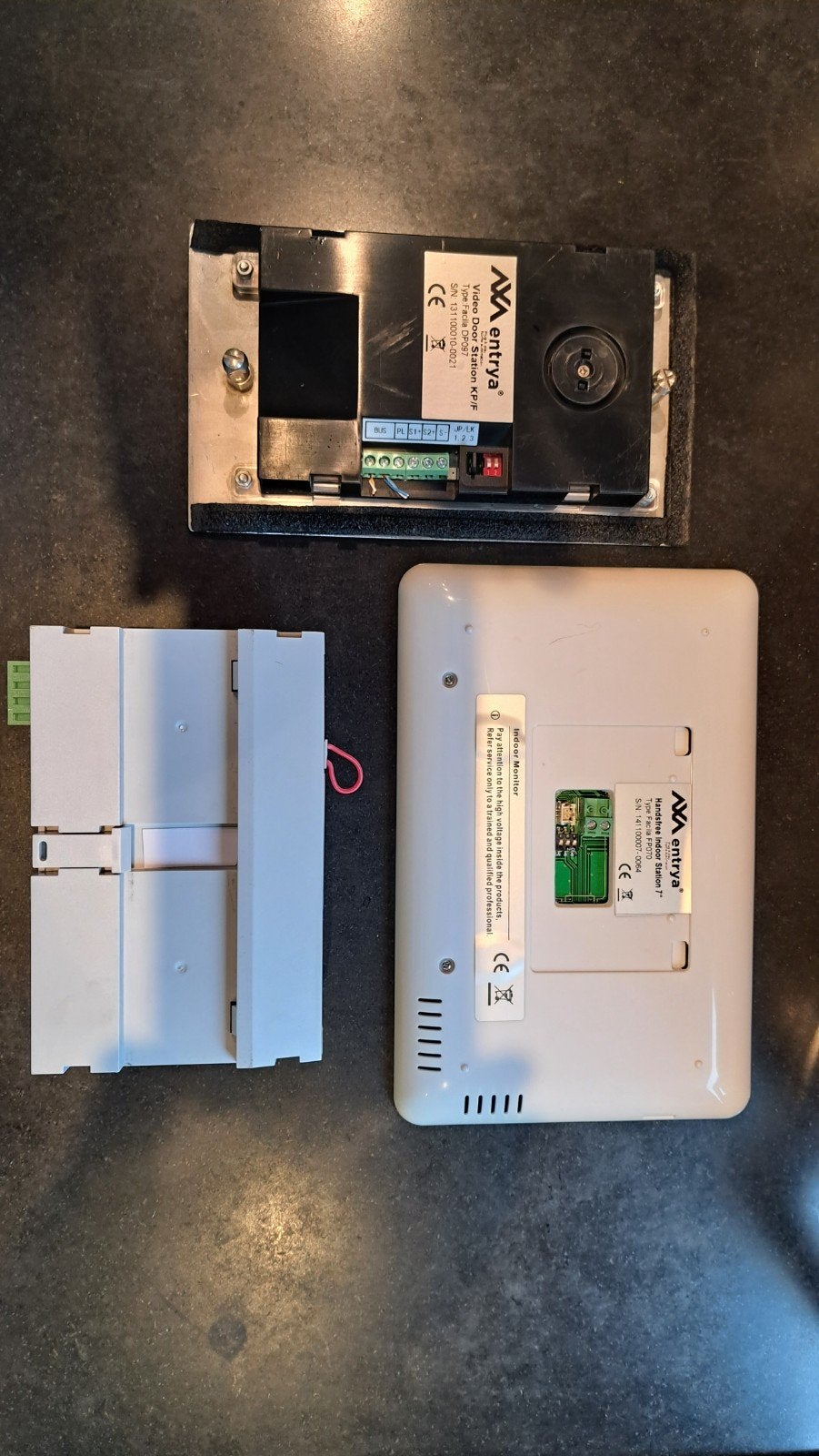 sonnette-camera complet, Bricolage & Construction, Enlèvement, Comme neuf