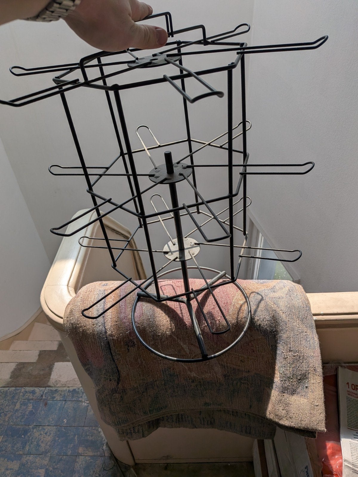Winkel accesoire ophanger, Ophalen, Gebruikt, Etalage
