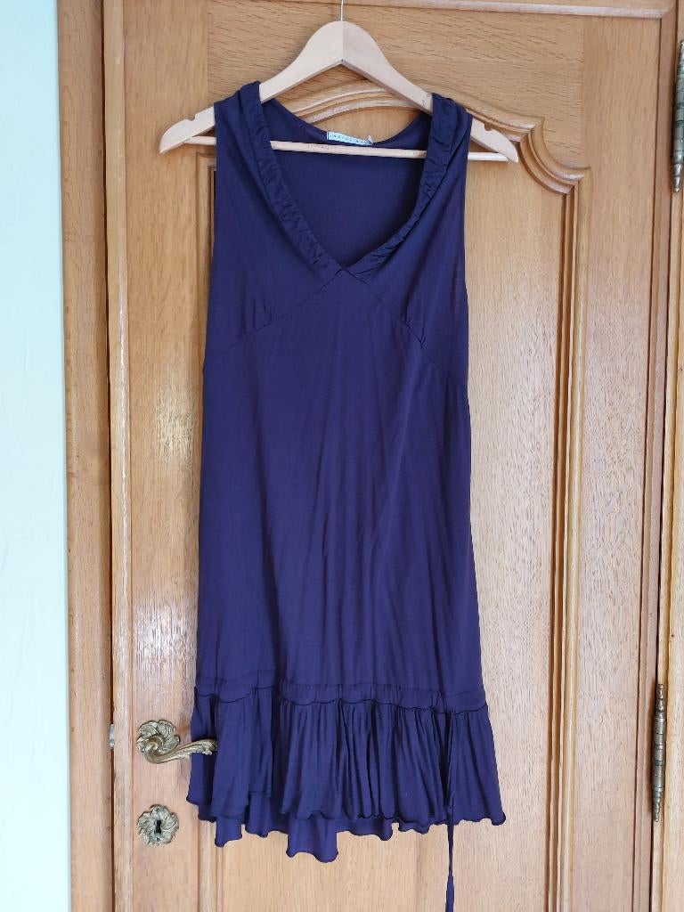 robe mauve été Rhétorique - taille 40, Kleding | Dames, Paars, Zo goed als nieuw, Rhétorique, Knielengte