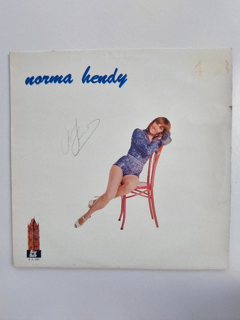 Norma Hendy - (1971 - o.a. Een Knalrode Gummiboot), Fotohoes, Ophalen of Verzenden