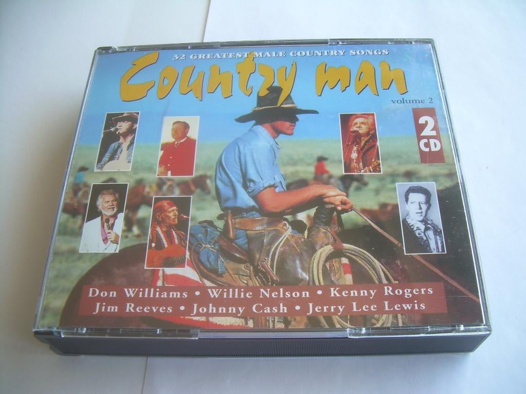 COFFRET DE 2 CD - COUNTRY MAN, Enlèvement ou Envoi, Comme neuf, Coffret